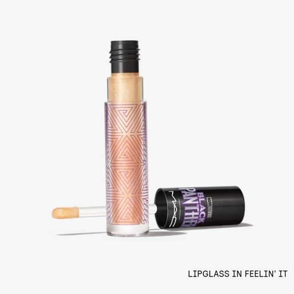 Mac X Marval Comics Black Panther "Feelin' It" Lip Glass NIB RARE - Picture 2 of 6